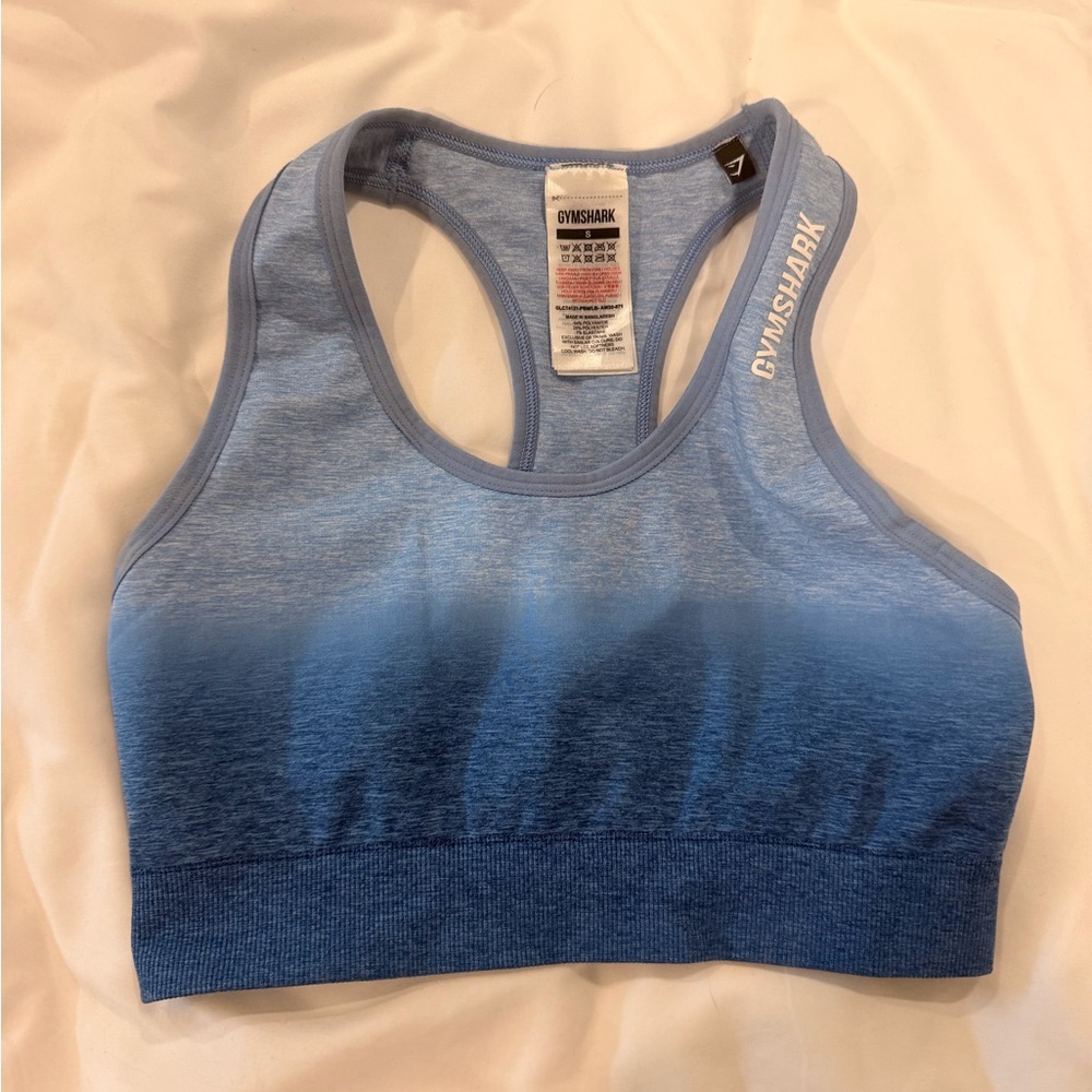 Gymshark Blue Ombre Sports Bra